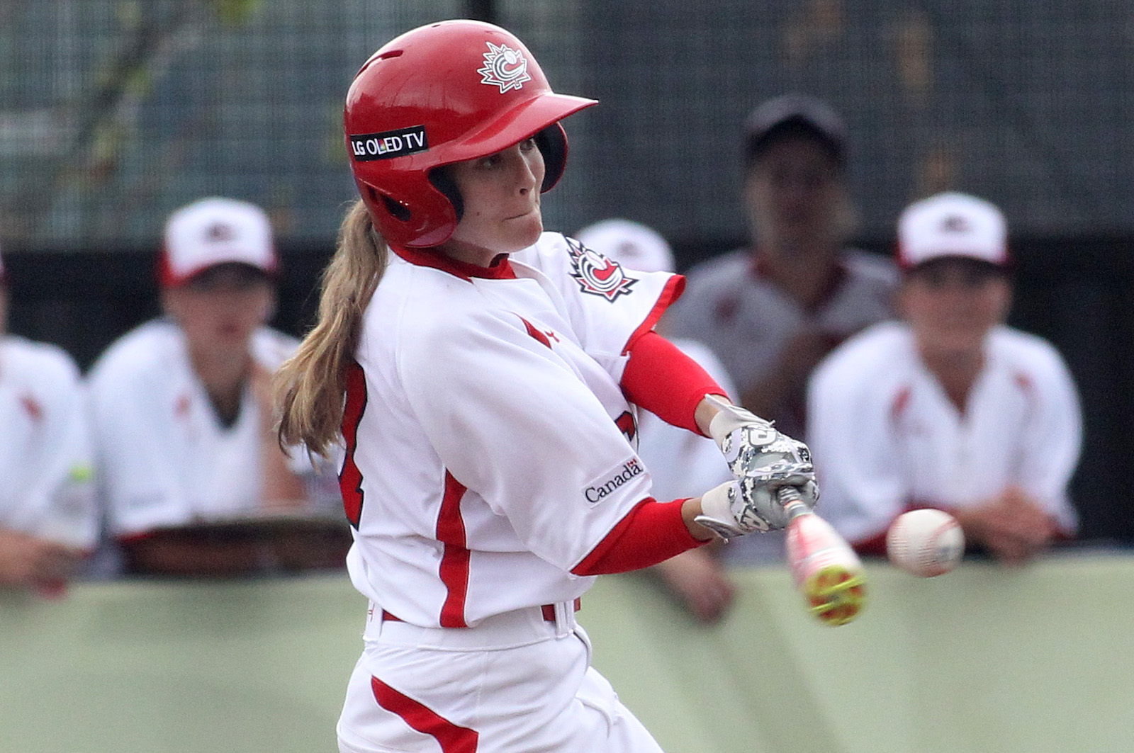 Baseball Canada WBSC Women's Baseball World Cup Canada tops